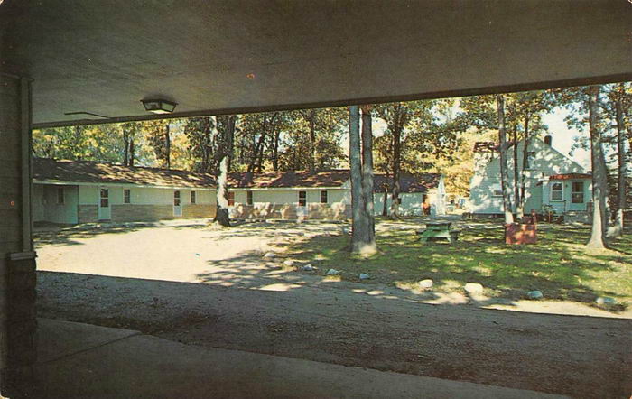 Shady Motel - 1960S Postcard